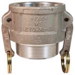 Aluminum Type B Coupler x Male NPT